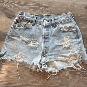 Vintage Levi Mini Denim Shorts